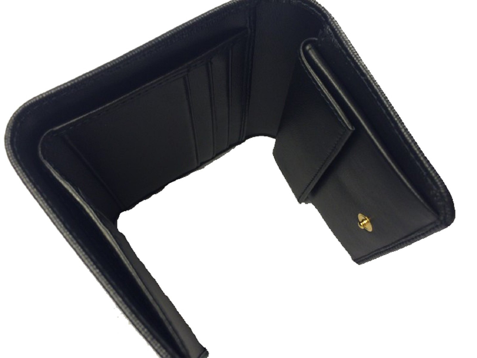 Prada Women's Wallet Vitello Move Bi Fold Black 1MH176 at_Queen_Bee_of_Beverly_Hills