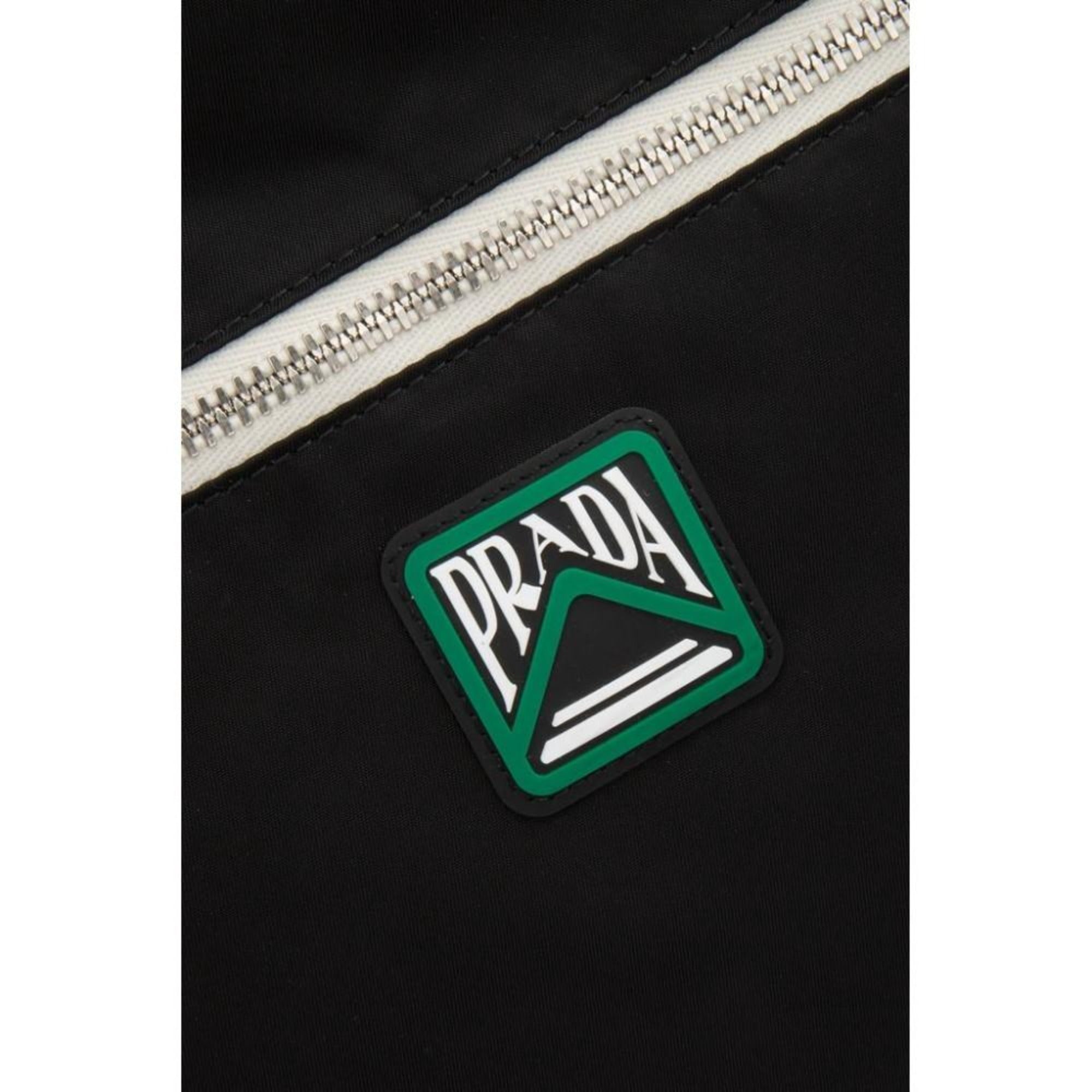 Prada Zaino Black Tessuto Nylon Drawstring Backpack 2VZ030 at_Queen_Bee_of_Beverly_Hills