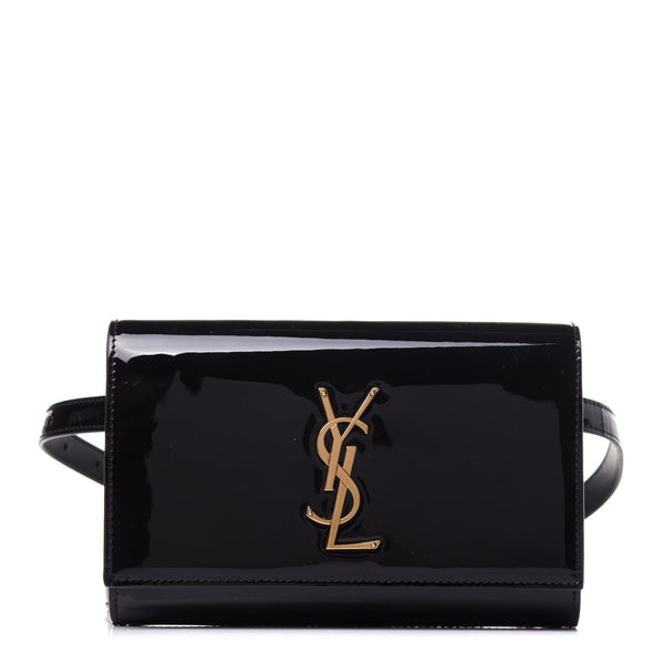 Saint Laurent Mini Kate Patent Leather Belt Bag