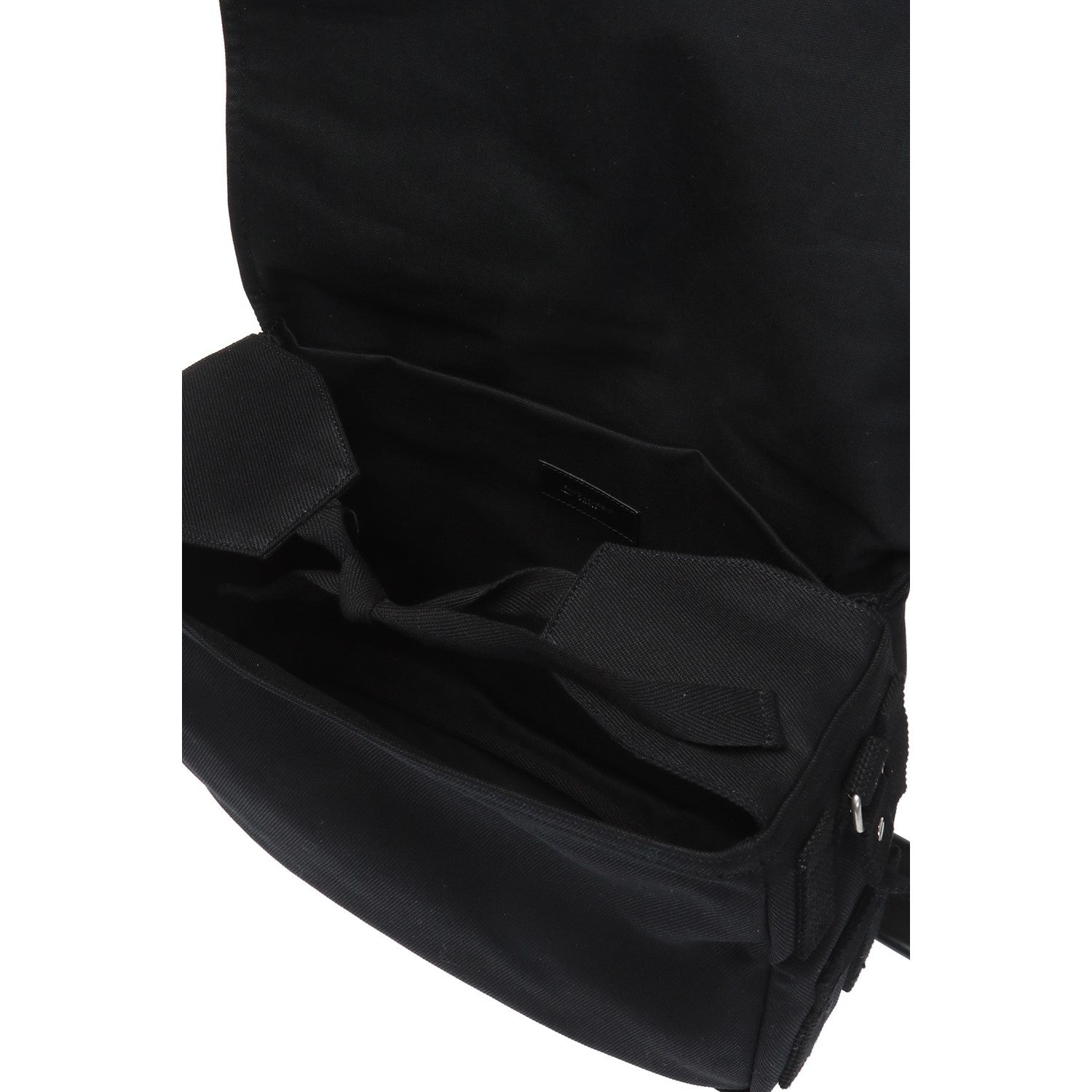 Saint Laurent Sac Army Black Canvas Messenger Bag 553972 at_Queen_Bee_of_Beverly_Hills