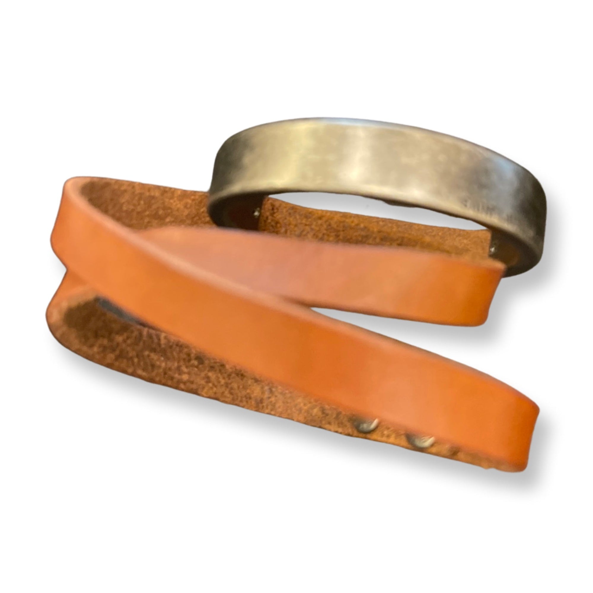 Saint Laurent YSL Bracelet Giglio Dark Brown M 505869 at_Queen_Bee_of_Beverly_Hills