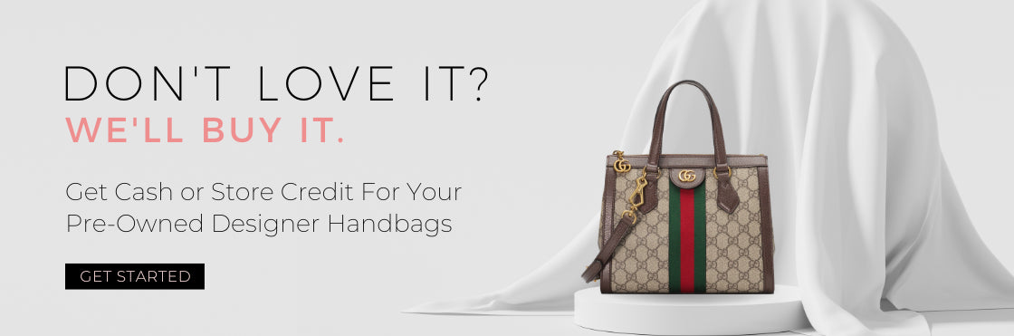 Earn cash or store credit for your pre-owned designer handbags at Queen Bee