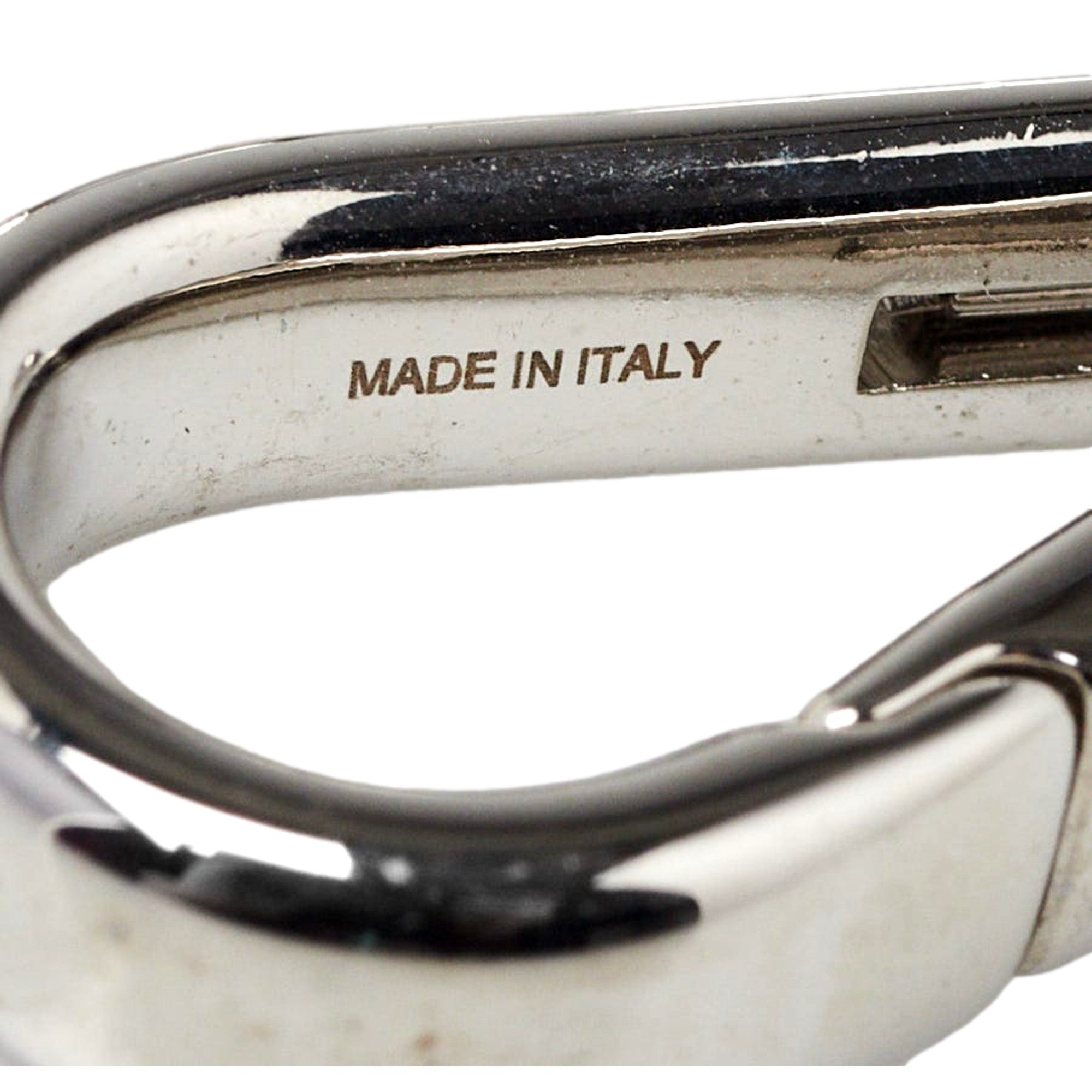 Fendi Strap You Silver Tone Metal Chain Logo Mini Shoulder Strap Replacement