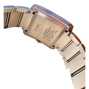 Cartier Tank Francaise Automatic 36.7mm Stainless Steel Watch Large Model