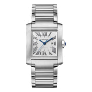 Cartier Tank Francaise Automatic 36.7mm Stainless Steel Watch Large Model