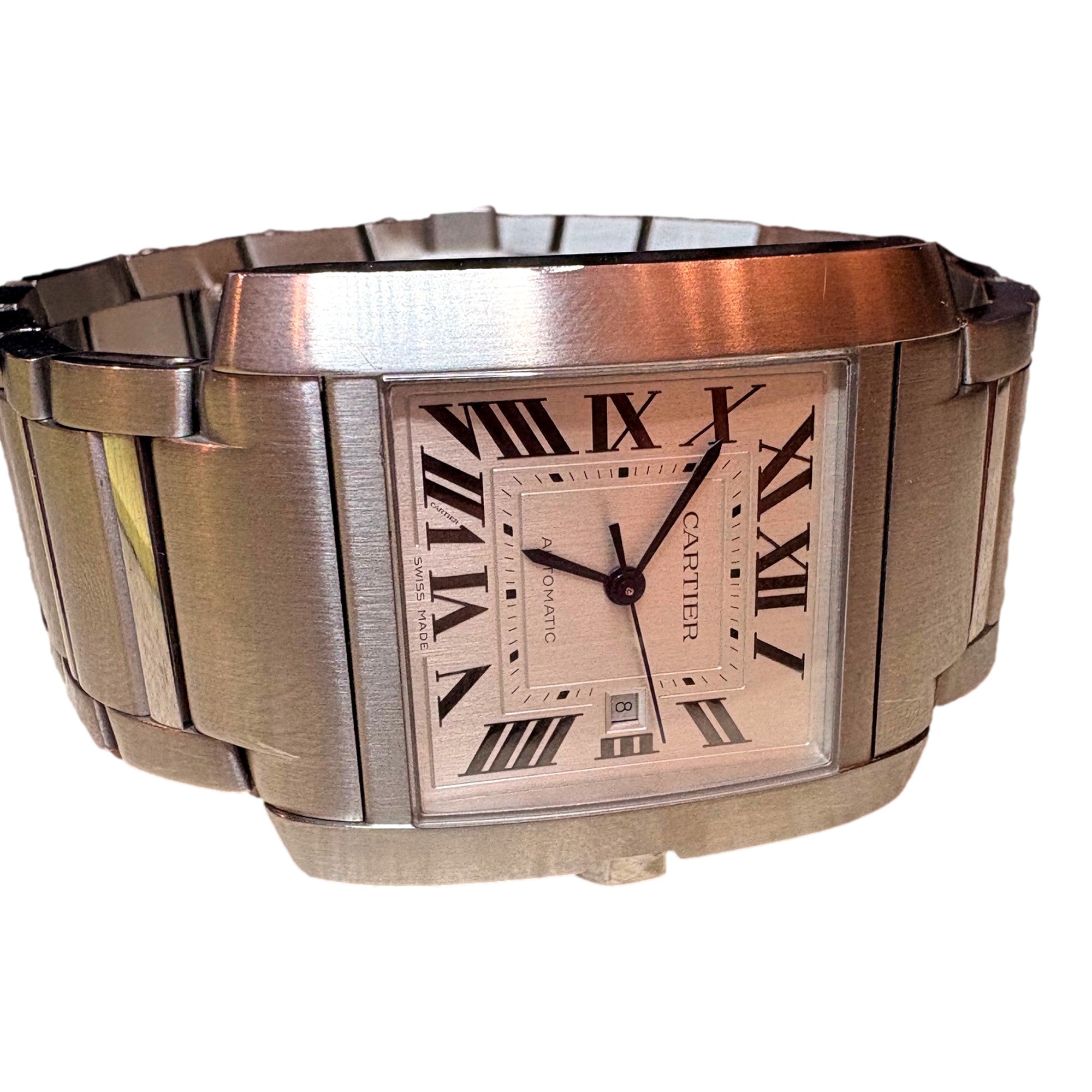 Cartier Tank Francaise Automatic 36.7mm Stainless Steel Watch