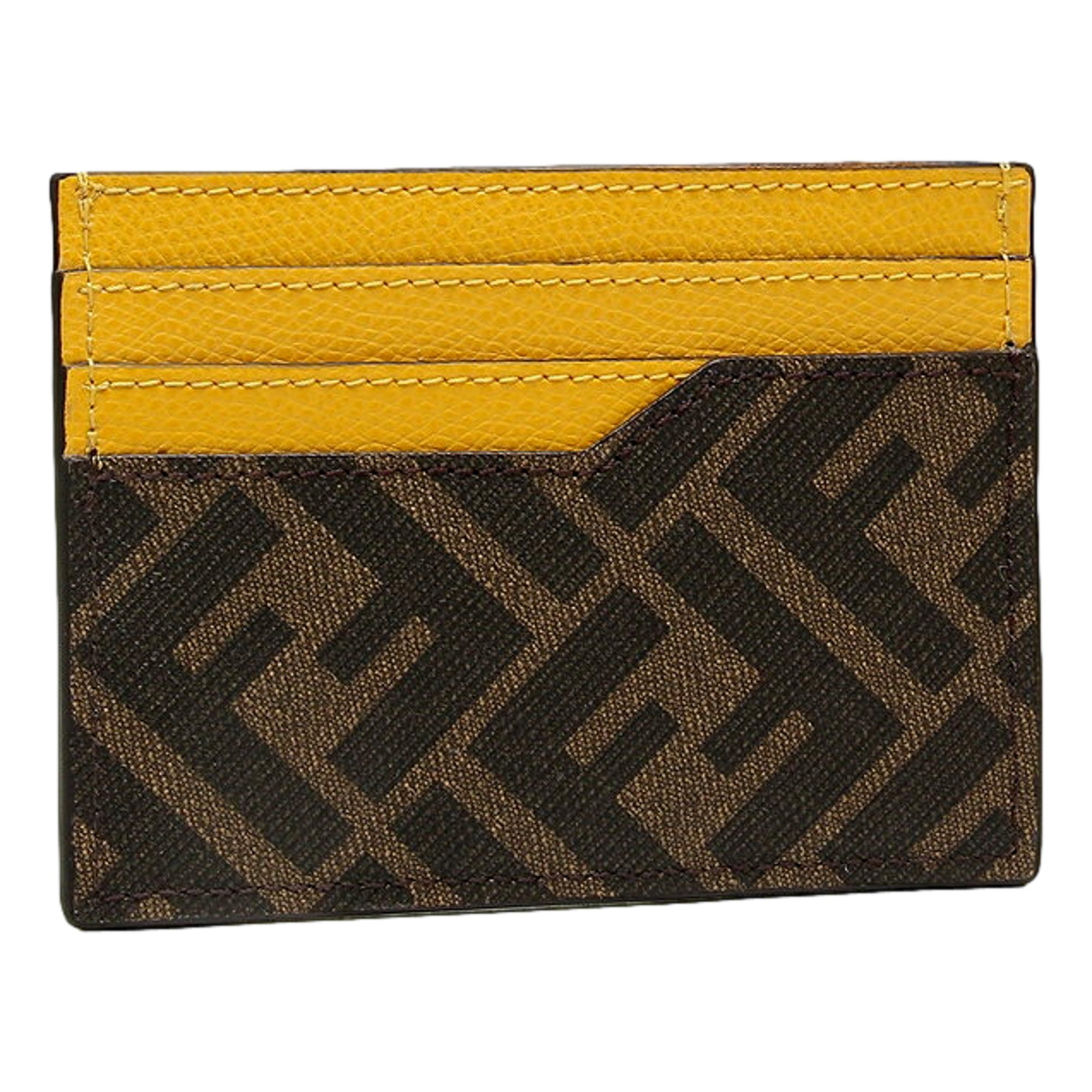 FENDI Zucca Coin Pouch Key Case Tobacco 154514 | FASHIONPHILE