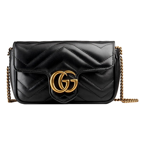 Gucci Marmont Super Mini Bag Black