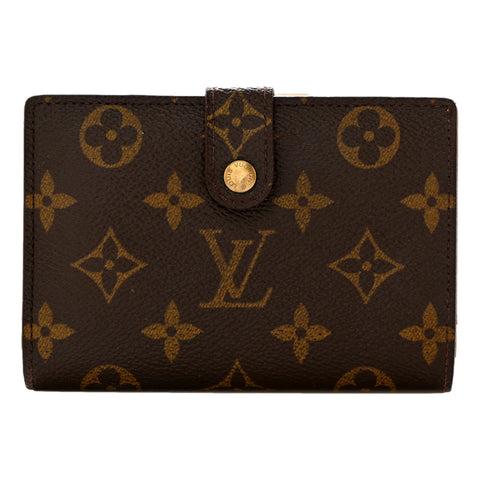 Louis Vuitton Vintage 1998 Classic Monogram French Purse Kisslock Wallet