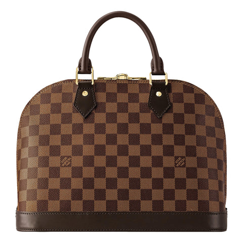 Louis Vuitton Alma PM Damier Ebene Top Handle Handbag