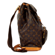 Louis Vuitton Monogram Canvas Montsouris GM Drawstring Backpack