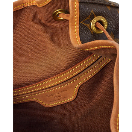 Louis Vuitton Monogram Canvas Montsouris GM Drawstring Backpack