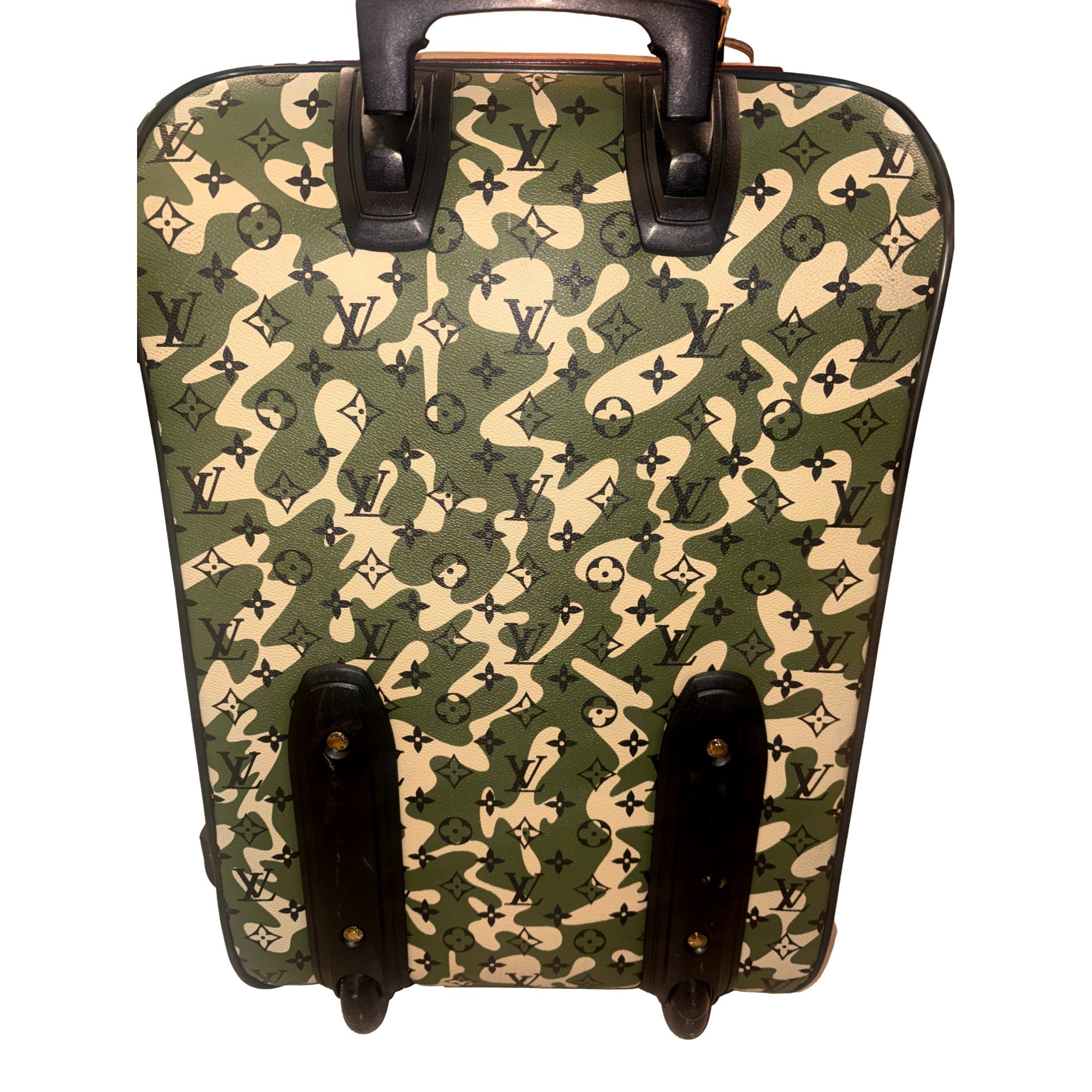 Louis Vuitton x Takashi Murakami Monogramouflage Pegase 60 Rolling Suitcase
