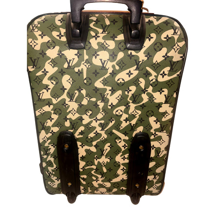 Louis Vuitton x Takashi Murakami Monogramouflage Pegase 60 Rolling Suitcase