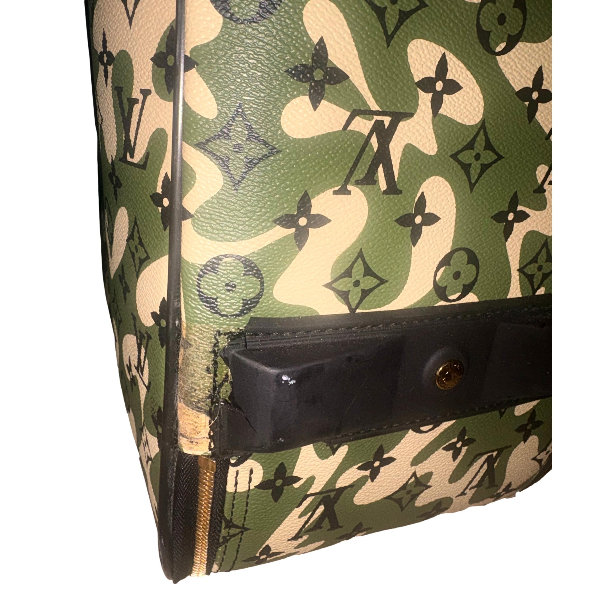Louis Vuitton x Takashi Murakami Monogramouflage Pegase 60 Rolling Suitcase