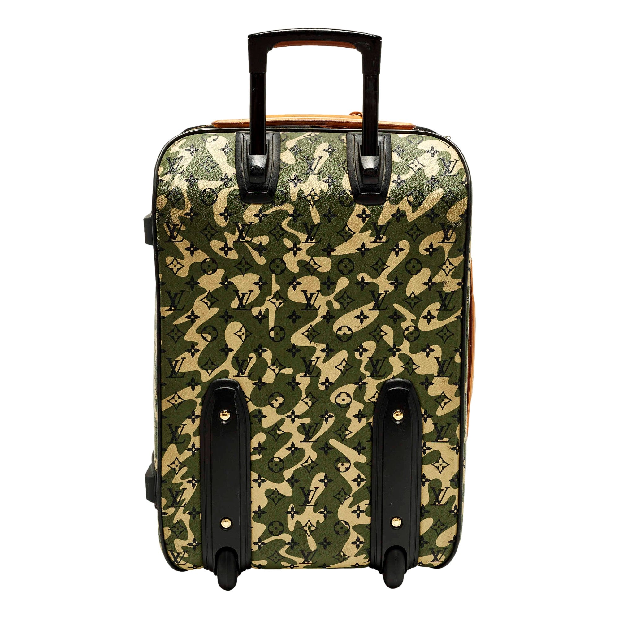 Louis Vuitton x Takashi Murakami Monogramouflage Pegase 60 Rolling Suitcase