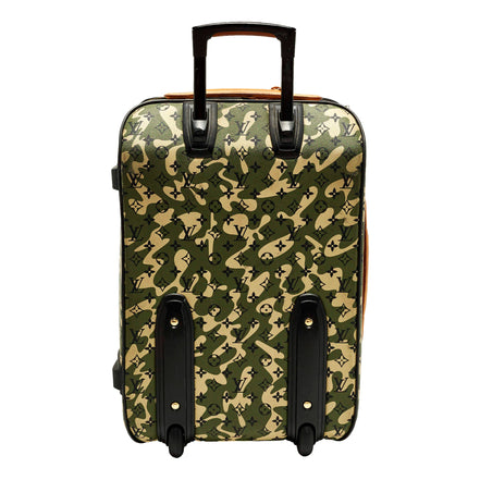 Louis Vuitton x Takashi Murakami Monogramouflage Pegase 60 Rolling Suitcase