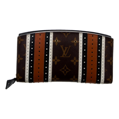 Louis Vuitton Limited Edition Zippy Steamer Wallet Brogue Monogram