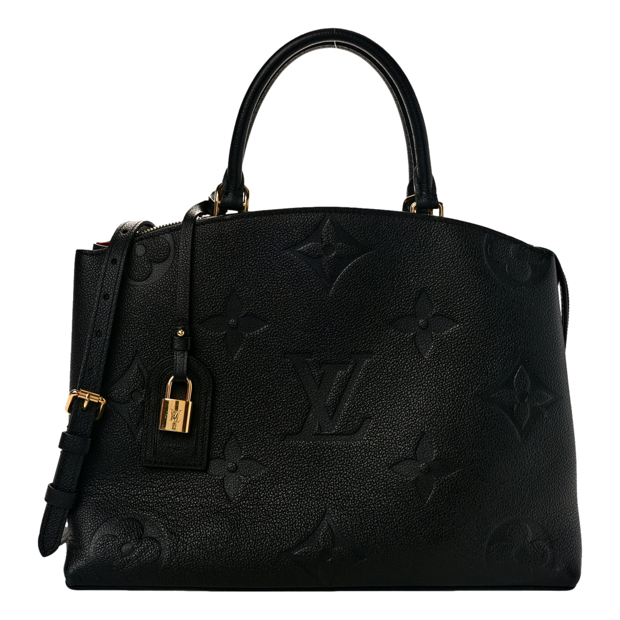 Louis vuitton black satchel best sale