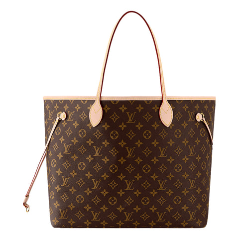 Louis Vuitton Neverfull Brown Tote Monogram Canvas GM