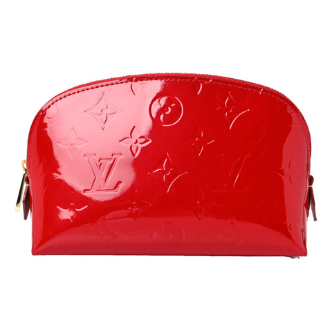 Louis Vuitton Vernis Cosmetic Pouch Cherry