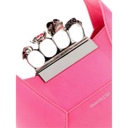 Alexander Mcqueen The Jewelled Hobo Mini Bag in Pink