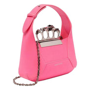 Alexander Mcqueen The Jewelled Hobo Mini Bag in Pink