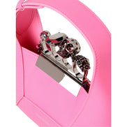 Alexander Mcqueen The Jewelled Hobo Mini Bag in Pink