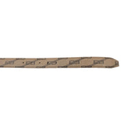 Balenciaga BB Signature Canvas Leather Belt Monogram Beige 75 available at Queen Bee of Beverly Hills