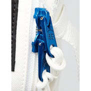 Balenciaga Nasa Logo Phone Holder Crossbody Bag White Recycled Nylon available at Queen Bee of Beverly Hills