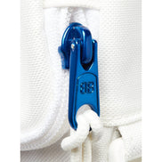 Balenciaga Nasa Logo Phone Holder Crossbody Bag White Recycled Nylon available at Queen Bee of Beverly Hills