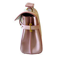 Balmain B-Buzz 23 Pink White Tote Crossbody Shoulder Bag Quilted Leather available at Queen Bee of Beverly Hills