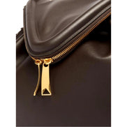 Bottega Veneta Beak Large Brown Calfskin Shoulder Bag available at Queen Bee of Beverly Hills
