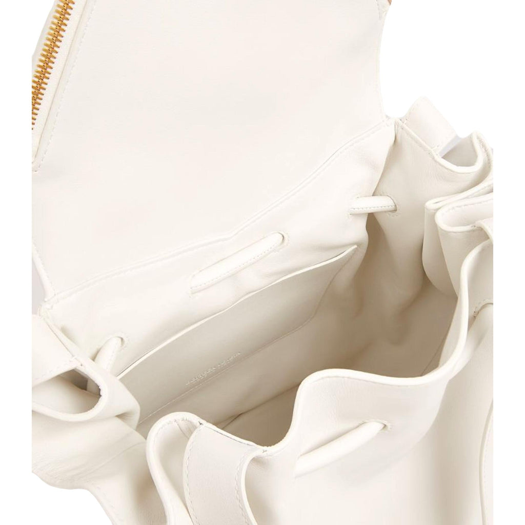 Bottega Veneta Beak Large Ivory Calfskin Shoulder Bag 666511 at_Queen_Bee_of_Beverly_Hills