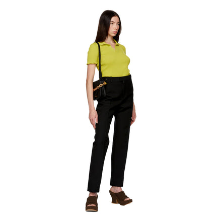 Bottega Veneta Calfskin Mount Envelope Crossbody Bag Black and Gold available at Queen Bee of Beverly Hills