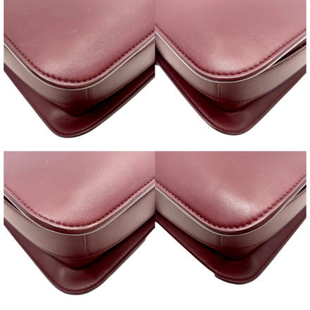 Bottega Veneta Marie Bag Nappa Leather Womens Medium Bordeaux Red available at Queen Bee of Beverly Hills