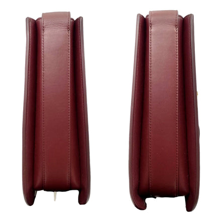 Bottega Veneta Marie Bag Nappa Leather Womens Medium Bordeaux Red available at Queen Bee of Beverly Hills