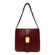 Bottega Veneta Marie Bag Nappa Leather Womens Medium Bordeaux Red available at Queen Bee of Beverly Hills