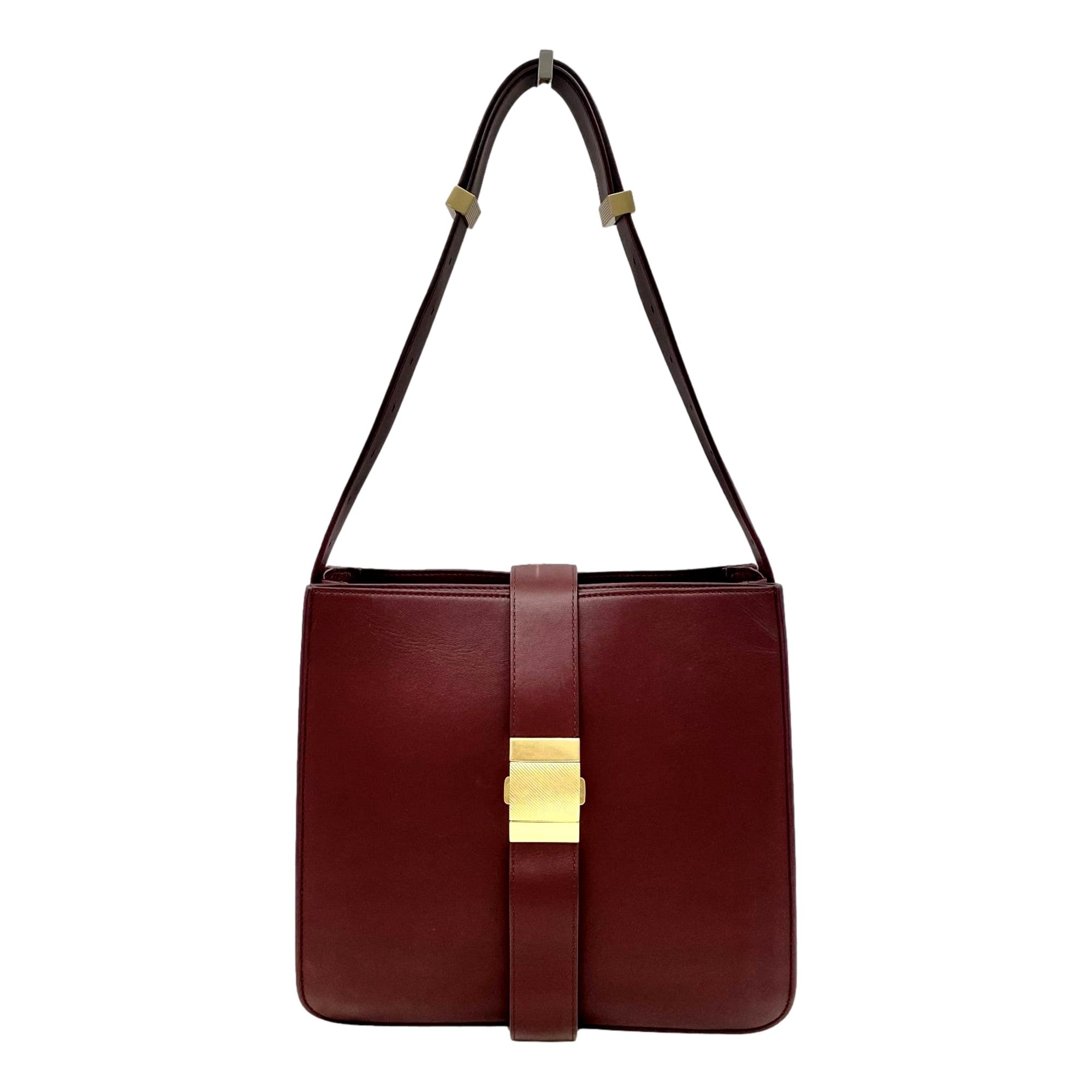 Bottega Veneta Marie Bag Nappa Leather Womens Medium Bordeaux Red available at Queen Bee of Beverly Hills
