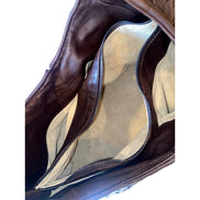 Bottega Veneta Nappa Intrecciato Ball Hobo Ebano Brown available at Queen Bee of Beverly Hills