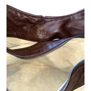 Bottega Veneta Nappa Intrecciato Ball Hobo Ebano Brown available at Queen Bee of Beverly Hills