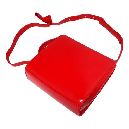 Bottega Veneta The Clip Womens Shoulder and Crossbody Bag Chili Red Calfskin Leather available at Queen Bee of Beverly Hills