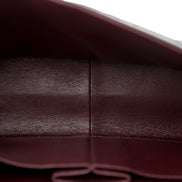 Chanel Black Aged Calfskin Quilted 2.55 Reissue 225 Flap Handbag With Chain available at Queen Bee of Beverly Hills