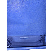 Chanel Boy Bag in Dark Blue sold at Queen Bee of Beverly Hills