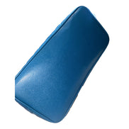 Chanel Caviar Leather CC Medallion Tote Bag Teal Blue available at Queen Bee of Beverly Hills