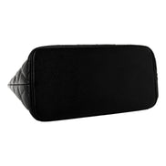 Chanel Caviar Quilted Leather Medallion Tote Black Handbag