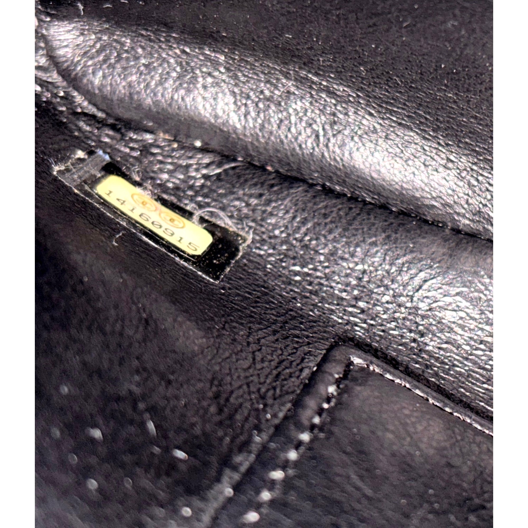 Chanel Caviar Quilted Leather Medallion Tote Black Handbag