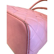 Chanel Caviar Quilted Leather Medallion Tote Pink available at Queen Bee of Beverly Hills