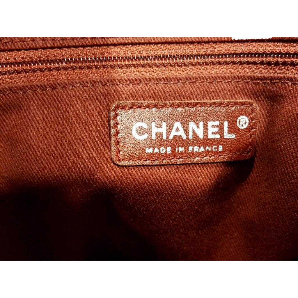 Chanel Brown Leather CC Belt Bag Chanel