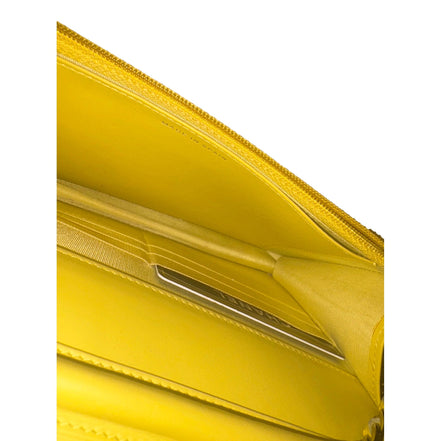Chanel Timeless Wallet on Chain Caviar Leather Neon Yellow available at Queen Bee of Beverly Hills